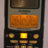 Alphanumeric Display on BC-296D Scanner